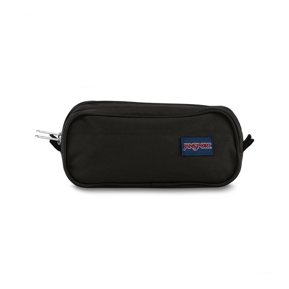 Black JanSport Large Accessory Pouch Pencil Cases | IL_JS523