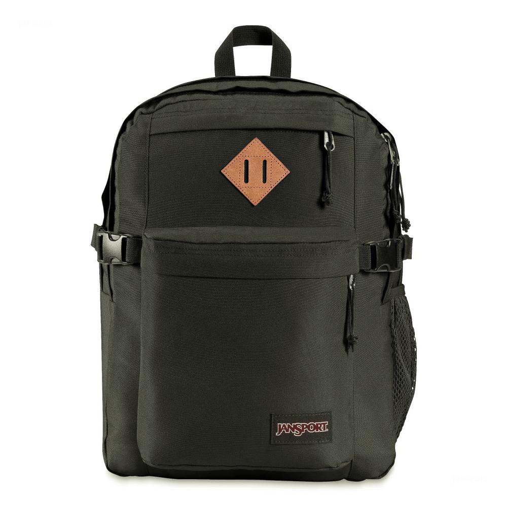 Black JanSport Main Campus Laptop Backpacks | IL_JS284