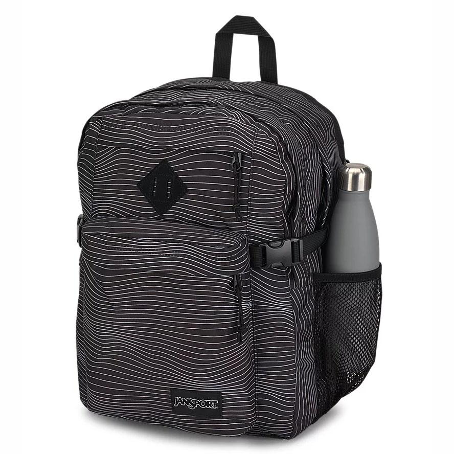 Black JanSport Main Campus School Backpacks | IL_JS399