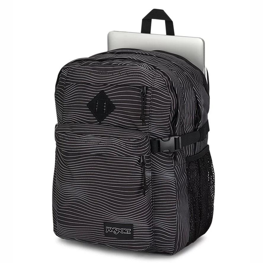 Black JanSport Main Campus School Backpacks | IL_JS399