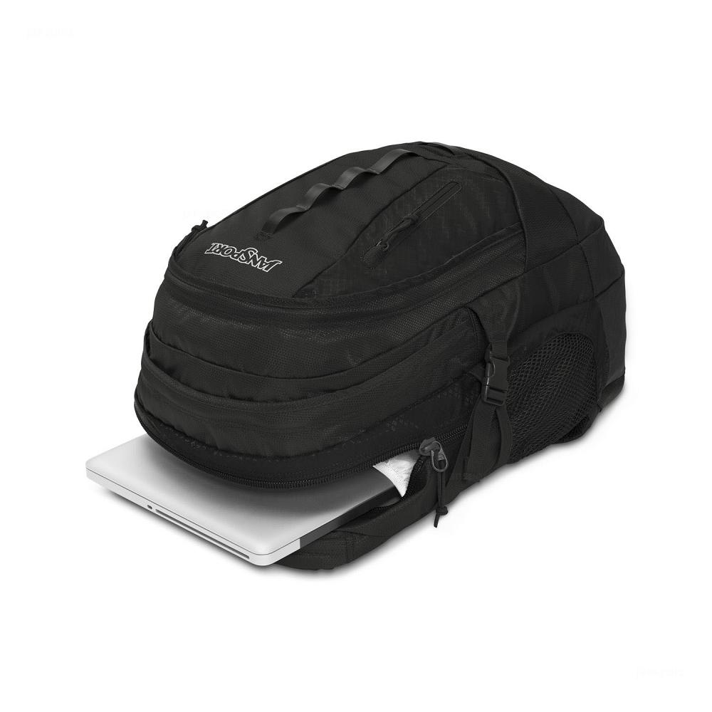 Black JanSport Odyssey Laptop Backpacks | IL_JS172