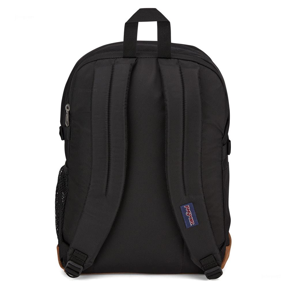 Black JanSport SUEDE CAMPUS School Backpacks | IL_JS496