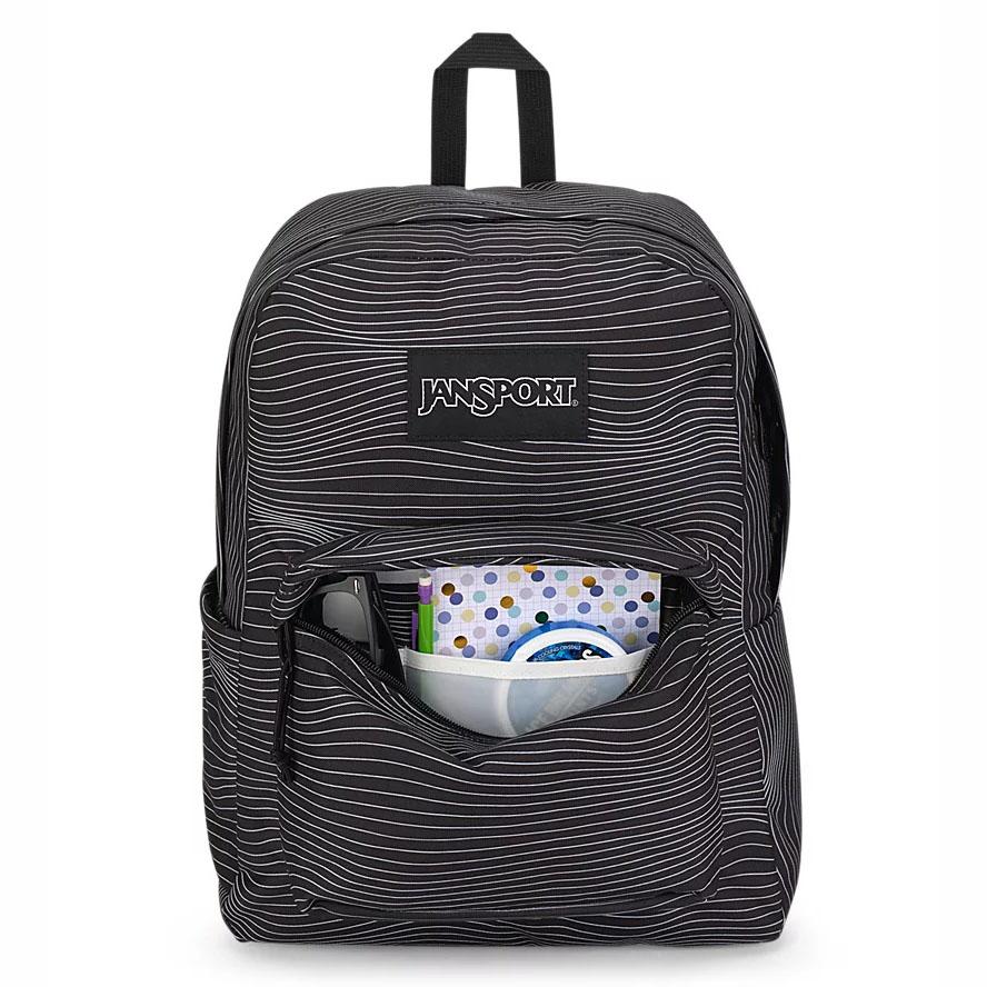 Black JanSport SuperBreak® Plus Laptop Backpacks | IL_JS498