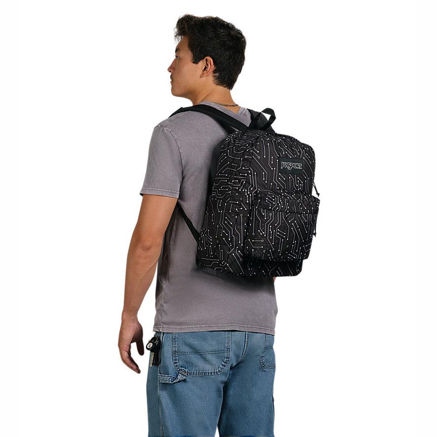 Black JanSport SuperBreak® School Backpacks | IL_JS077