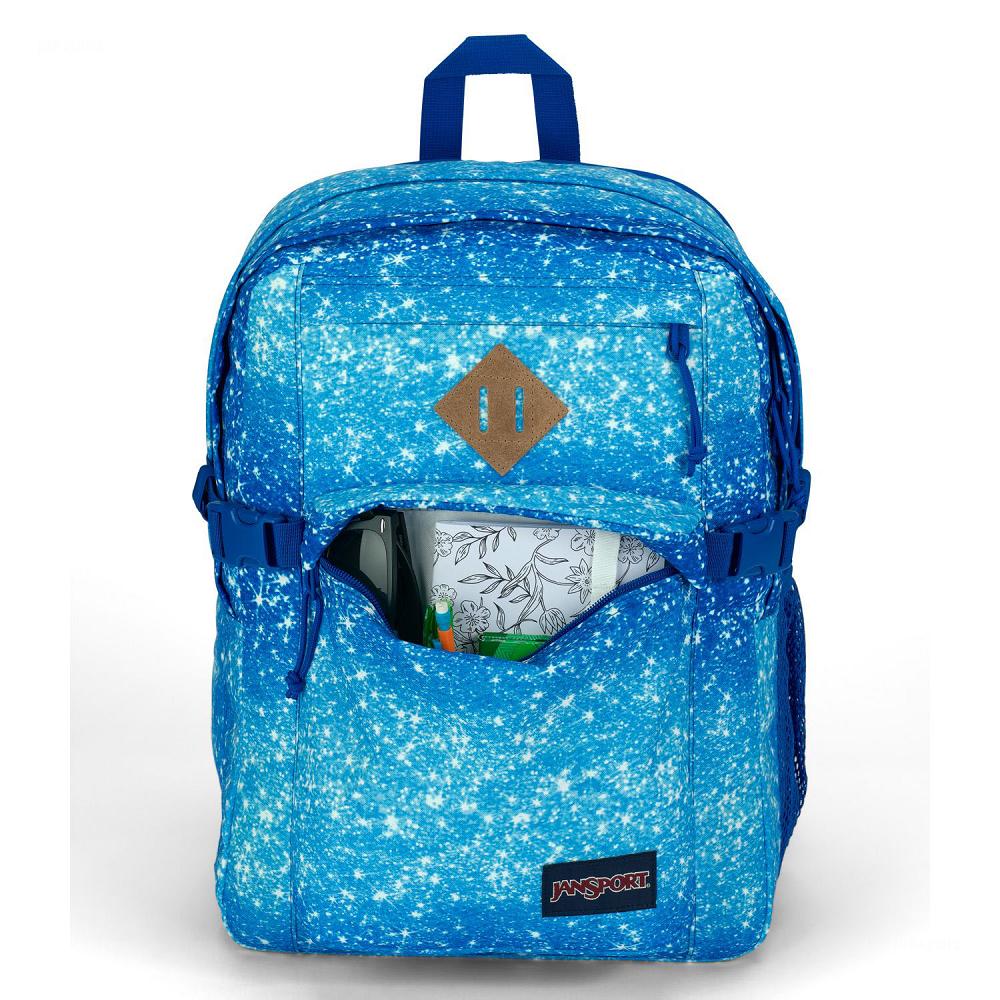 Blue JanSport Main Campus Laptop Backpacks | IL_JS144