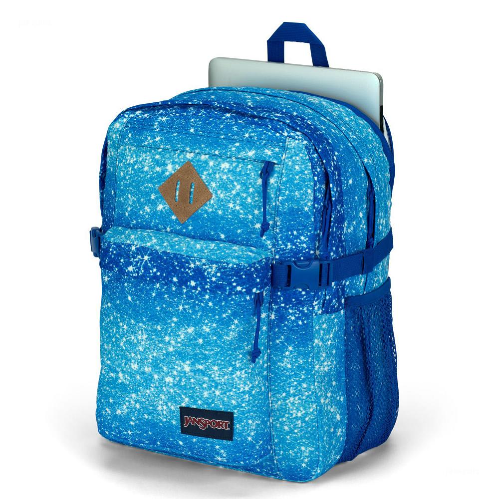 Blue JanSport Main Campus Laptop Backpacks | IL_JS144