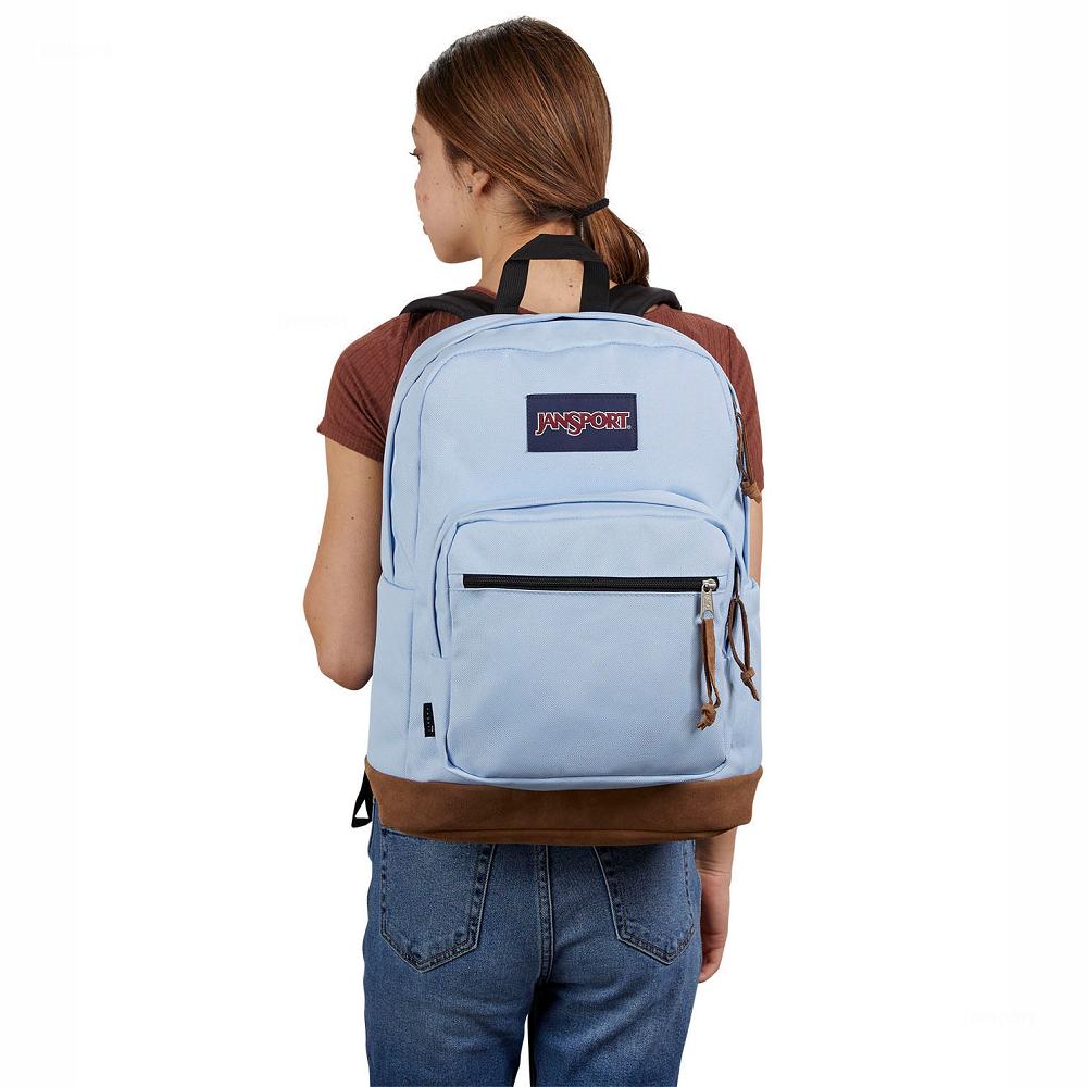 Blue JanSport Right Pack Laptop Backpacks | IL_JS109