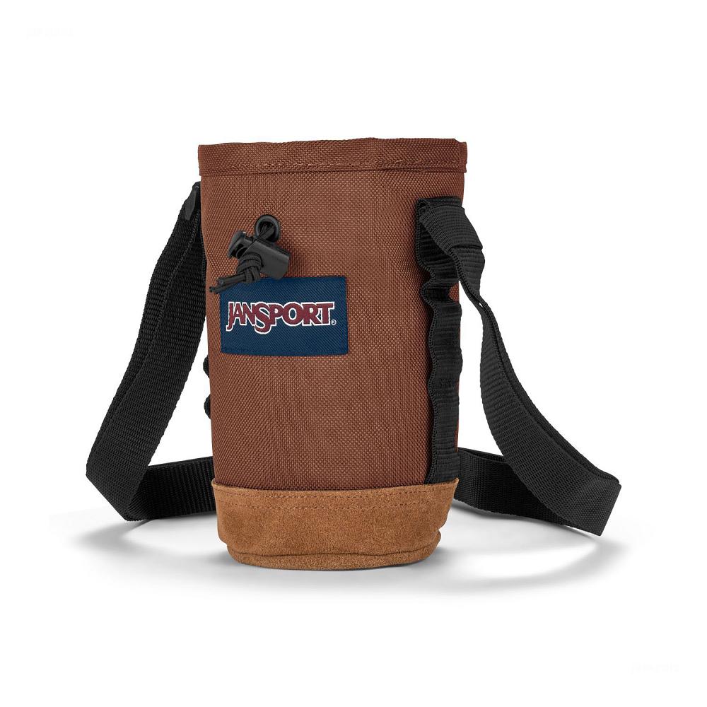 Brown JanSport KITSACK Water Bottle Sling | IL_JS174