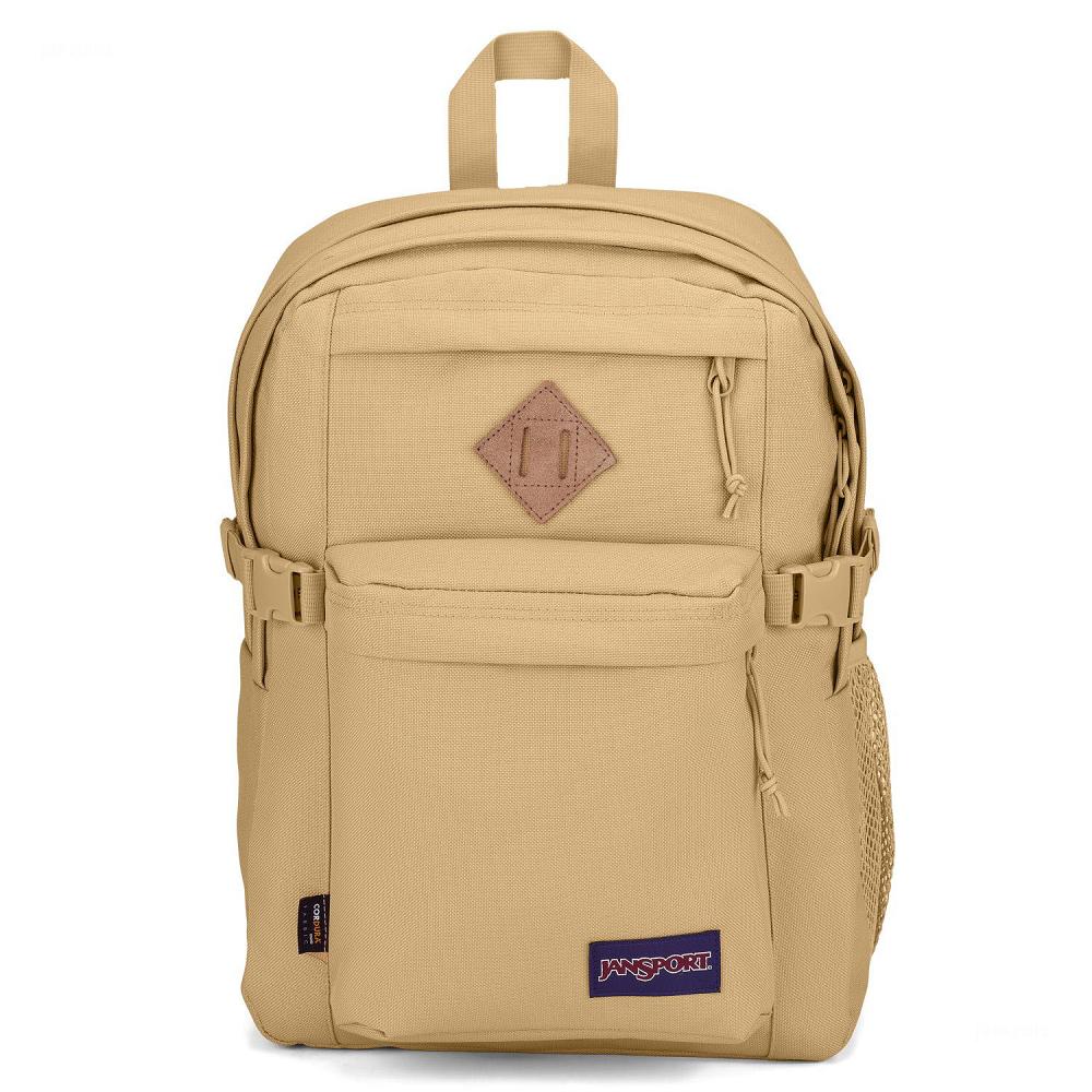 Brown JanSport Main Campus FX Laptop Backpacks | IL_JS076