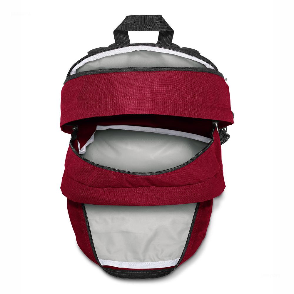 Burgundy JanSport BIG STUDENT Laptop Backpacks | IL_JS369