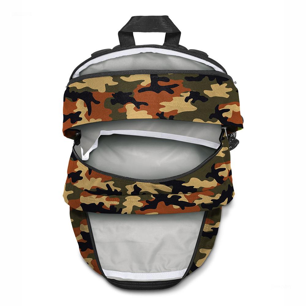 Camo JanSport BIG STUDENT Laptop Backpacks | IL_JS167