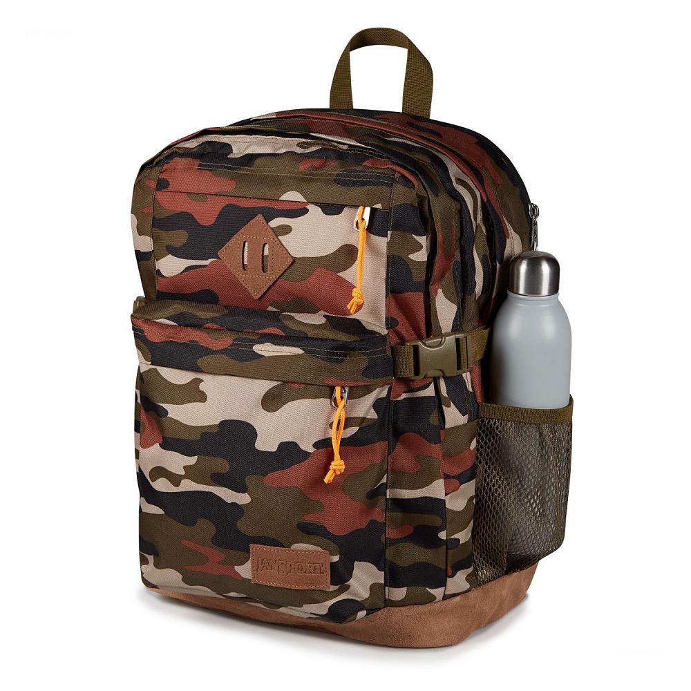 Camo JanSport SUEDE CAMPUS Laptop Backpacks | IL_JS538C