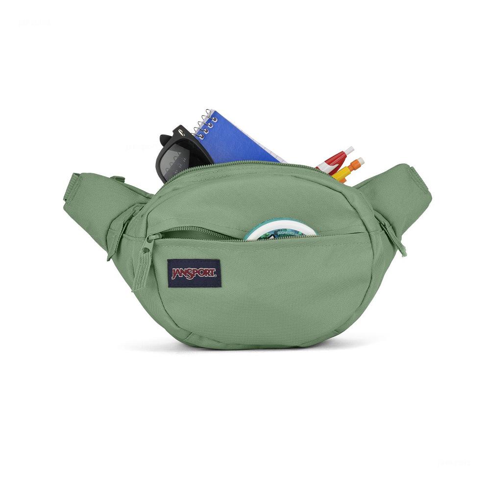 Green JanSport Fifth Avenue Waistpack | IL_JS269