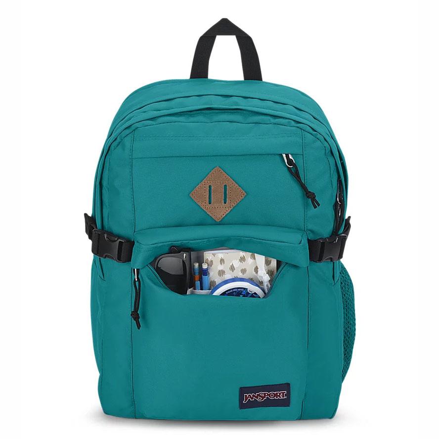 Green JanSport Main Campus School Backpacks | IL_JS480