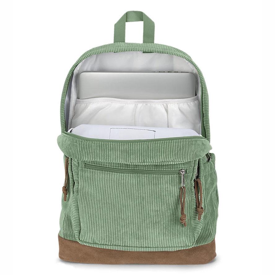 Green JanSport Right Pack Laptop Backpacks | IL_JS426