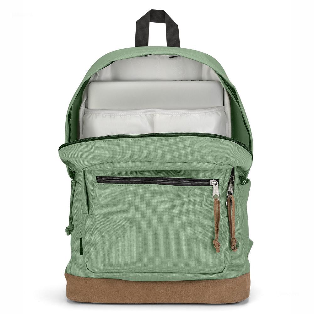 Green JanSport Right Pack Laptop Backpacks | IL_JS538B