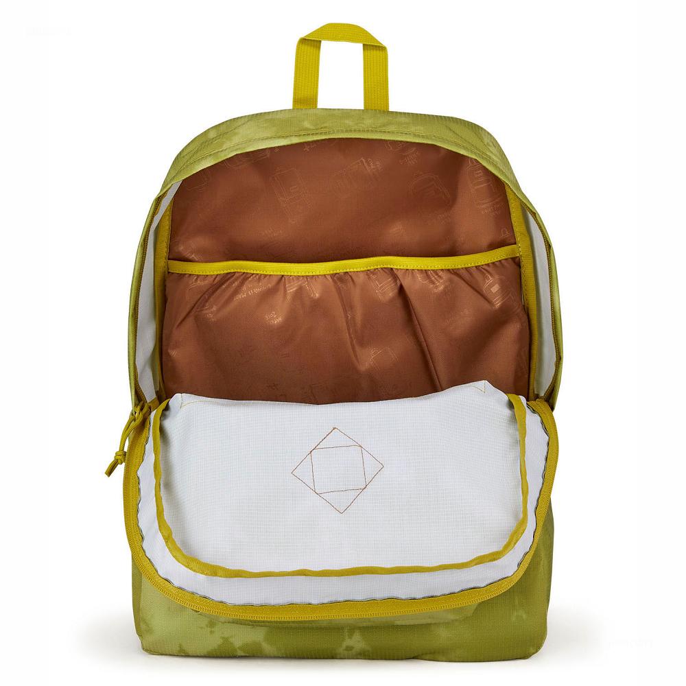 Green JanSport SUPERBREAK PLUS FX Laptop Backpacks | IL_JS198