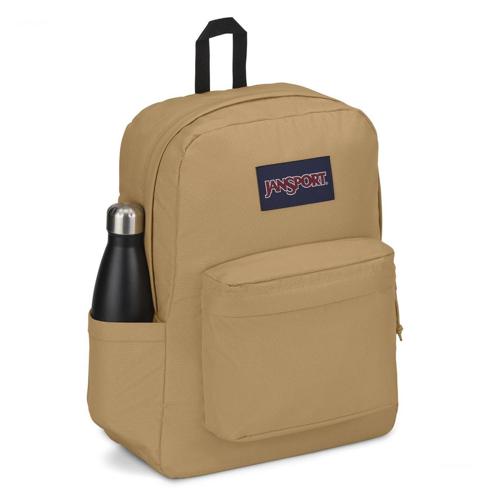 Khaki JanSport SuperBreak® Plus School Backpacks | IL_JS096