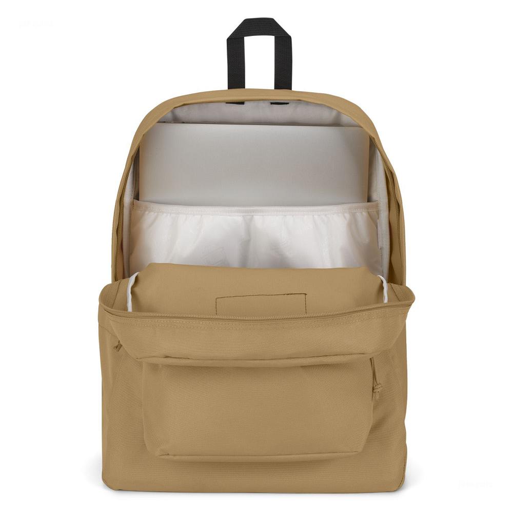 Khaki JanSport SuperBreak® Plus School Backpacks | IL_JS096