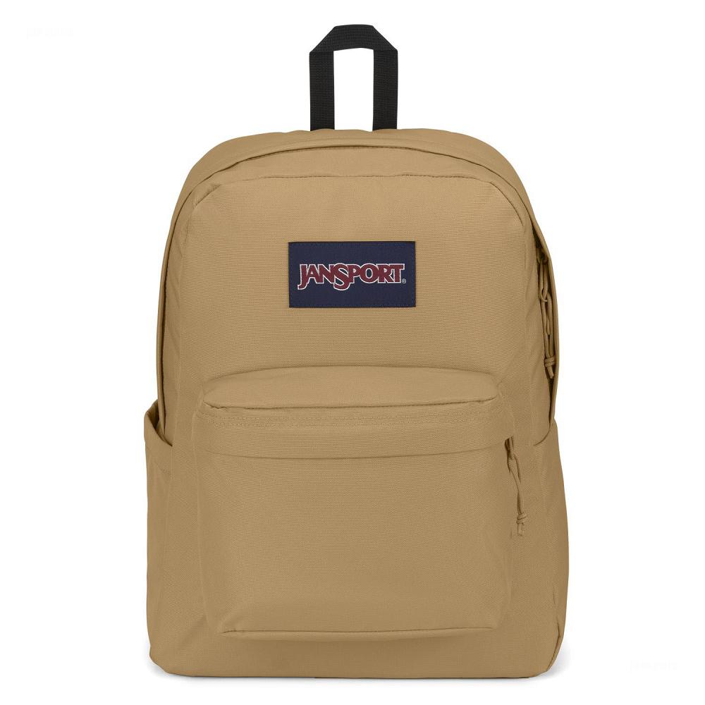 Khaki JanSport SuperBreak® Plus School Backpacks | IL_JS096