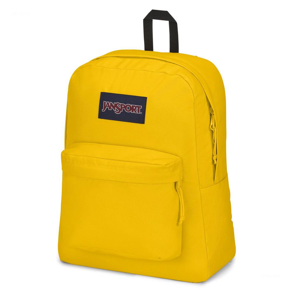 Lemon JanSport SuperBreak® Plus Laptop Backpacks | IL_JS061