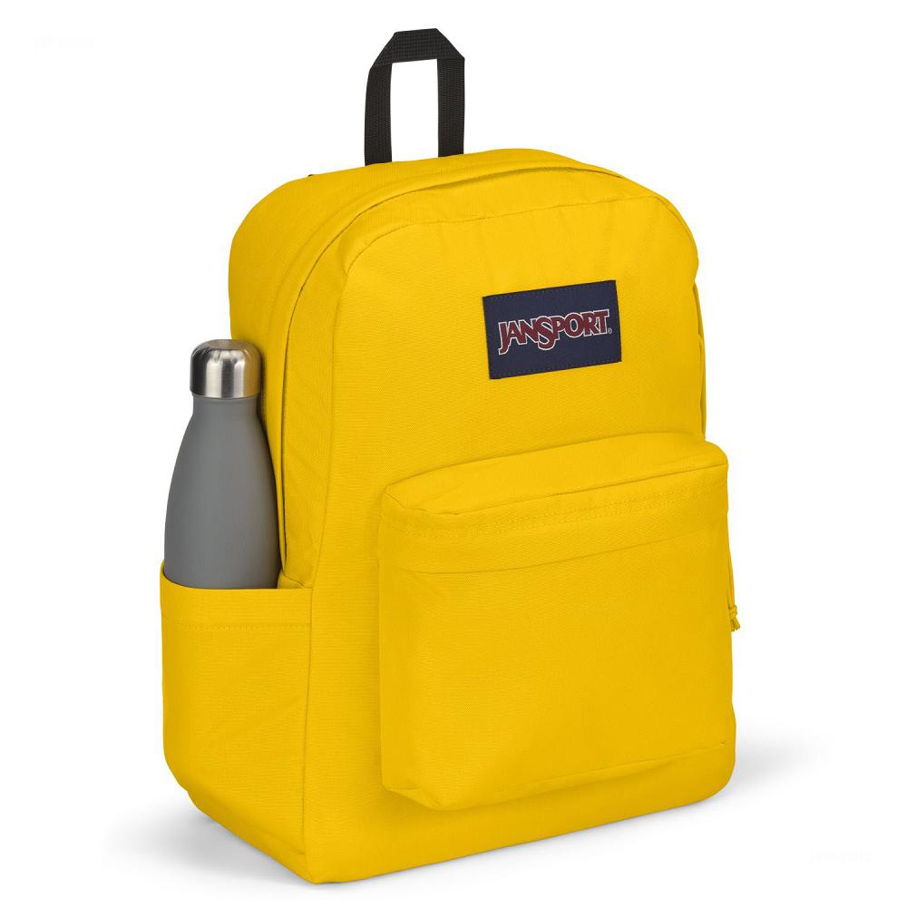 Lemon JanSport SuperBreak® Plus Laptop Backpacks | IL_JS061