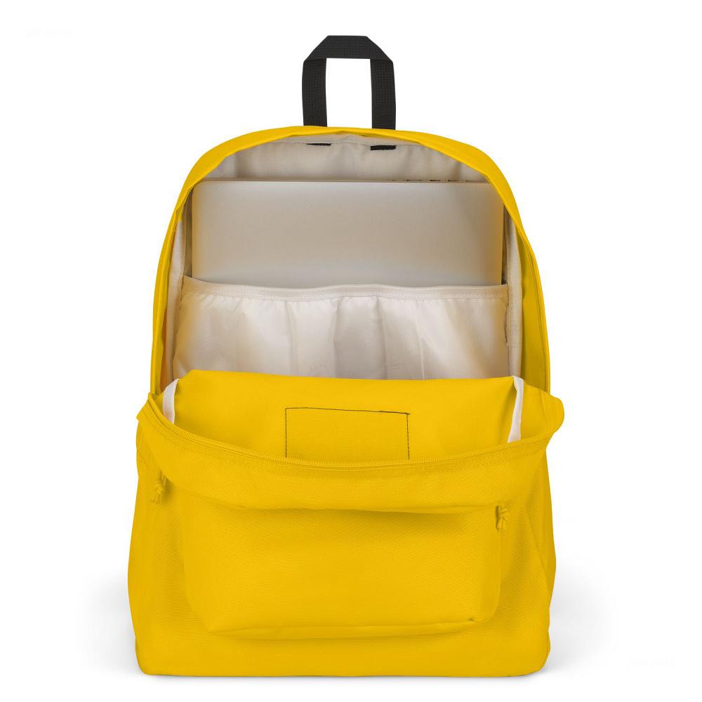 Lemon JanSport SuperBreak® Plus Laptop Backpacks | IL_JS061