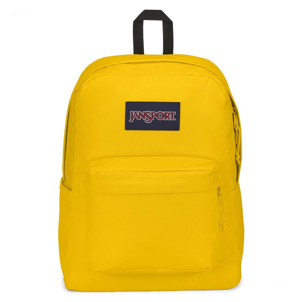 Lemon JanSport SuperBreak® Plus Laptop Backpacks | IL_JS061