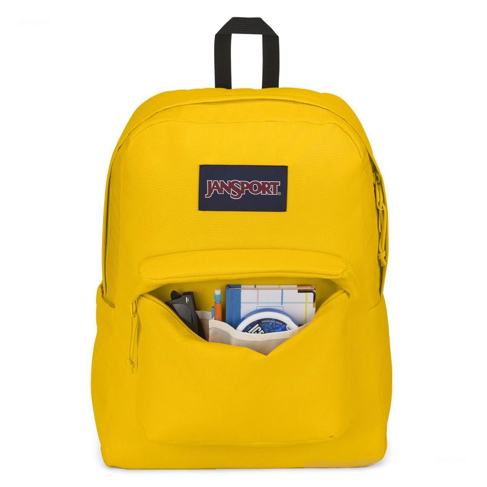 Lemon JanSport SuperBreak® Plus School Backpacks | IL_JS06B