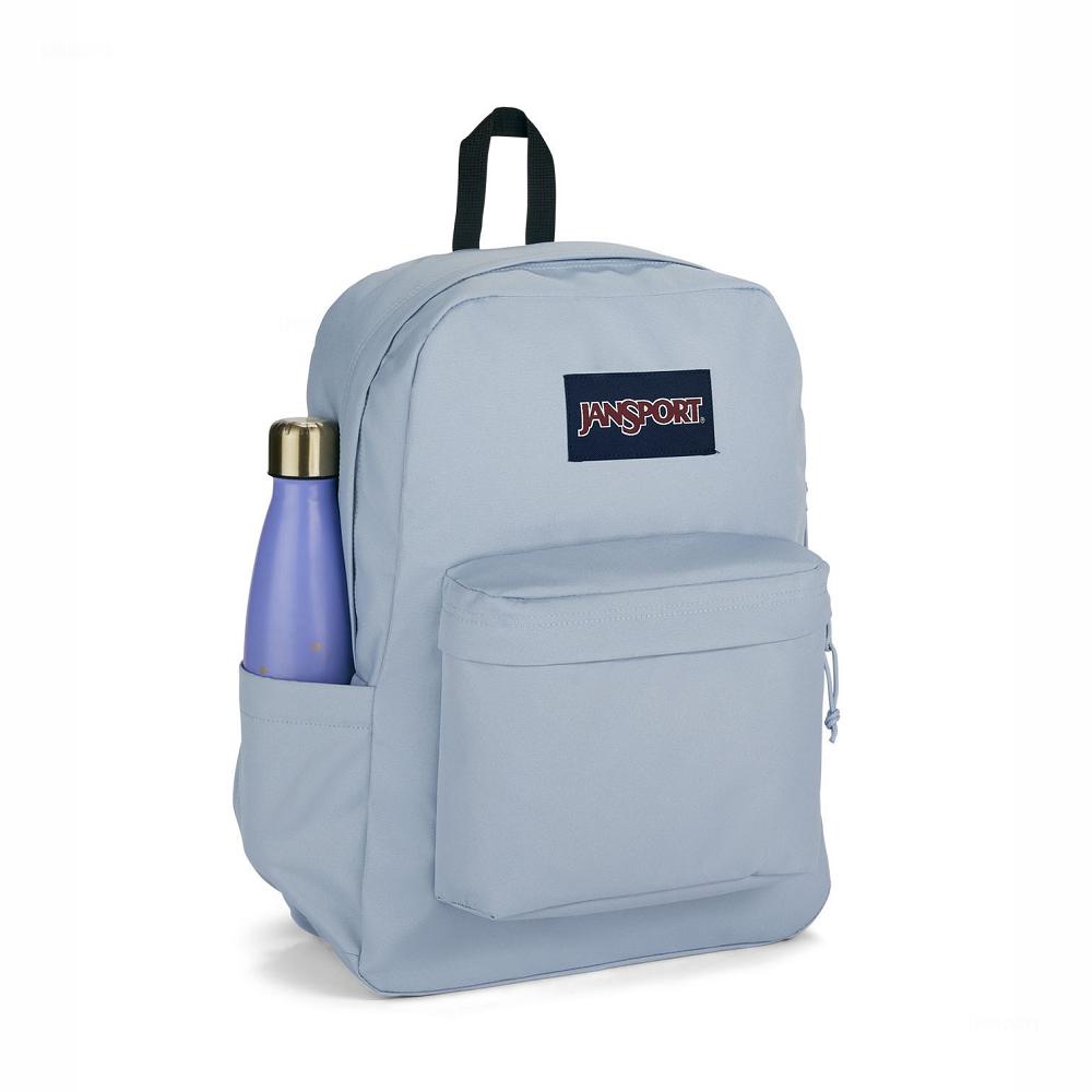 Light Blue JanSport SuperBreak® Plus Laptop Backpacks | IL_JS084