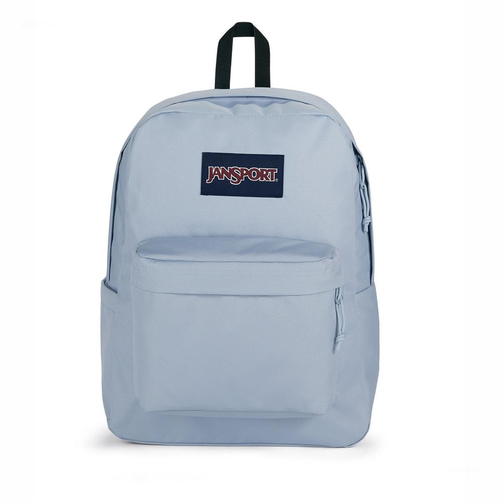 Light Blue JanSport SuperBreak® Plus Laptop Backpacks | IL_JS084