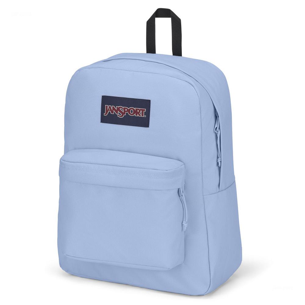 Light Blue JanSport SuperBreak® Plus Laptop Backpacks | IL_JS516