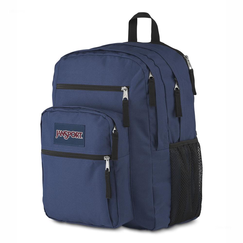 Navy JanSport BIG STUDENT Laptop Backpacks | IL_JS148