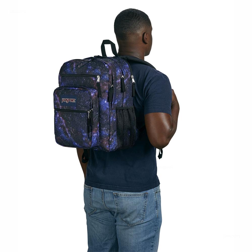 Navy JanSport BIG STUDENT Laptop Backpacks | IL_JS391