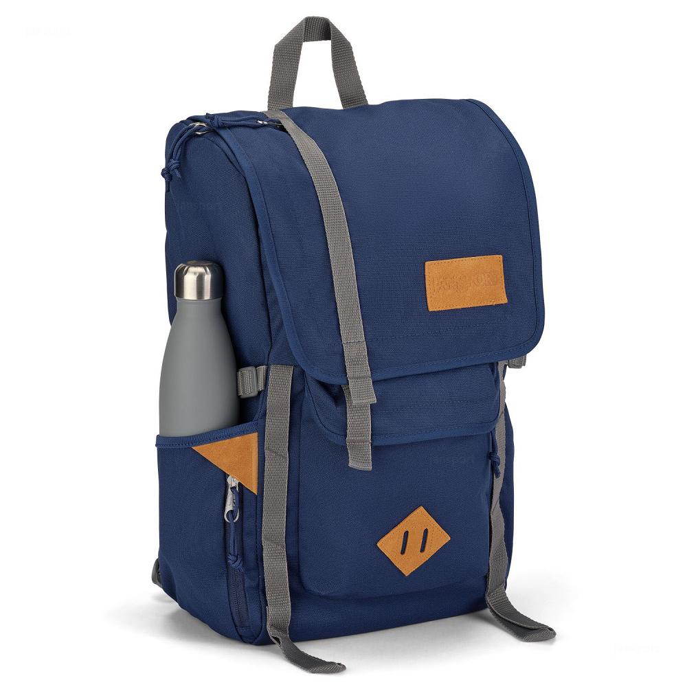 Navy JanSport Hatchet Hiking Backpacks | IL_JS01B