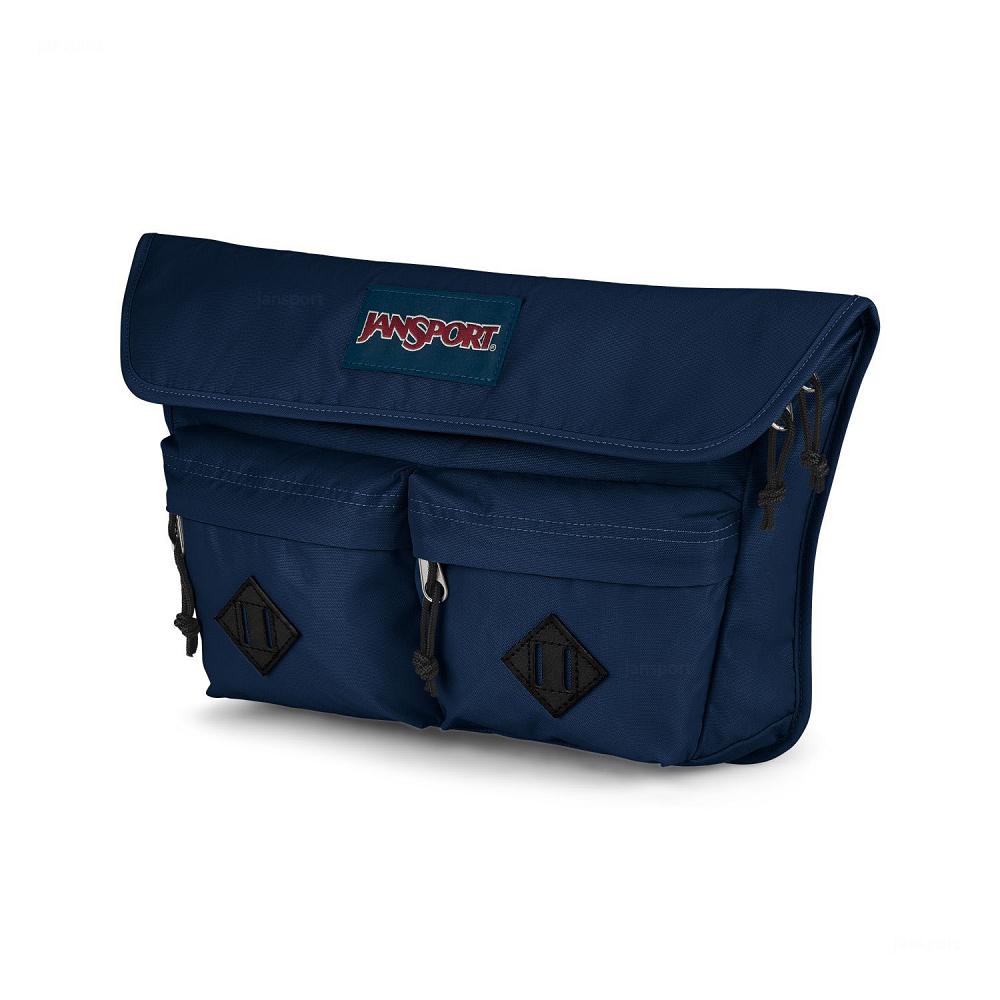 Navy JanSport Larimer Crossbody Bags | IL_JS299