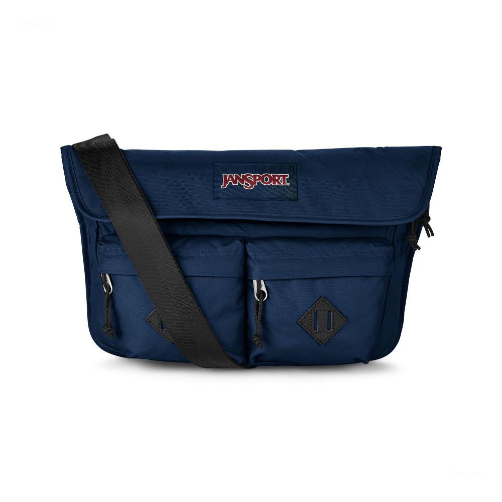 Navy JanSport Larimer Crossbody Bags | IL_JS299