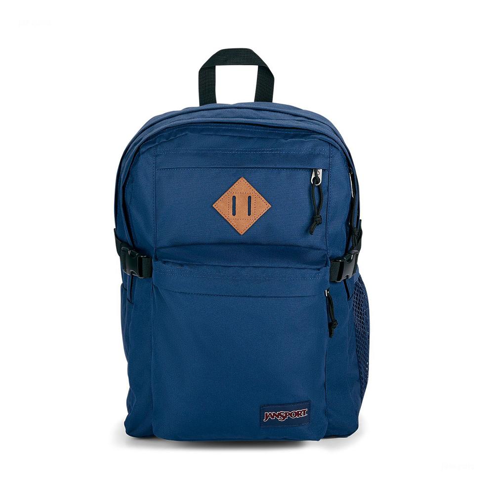 Navy JanSport Main Campus School Backpacks | IL_JS445