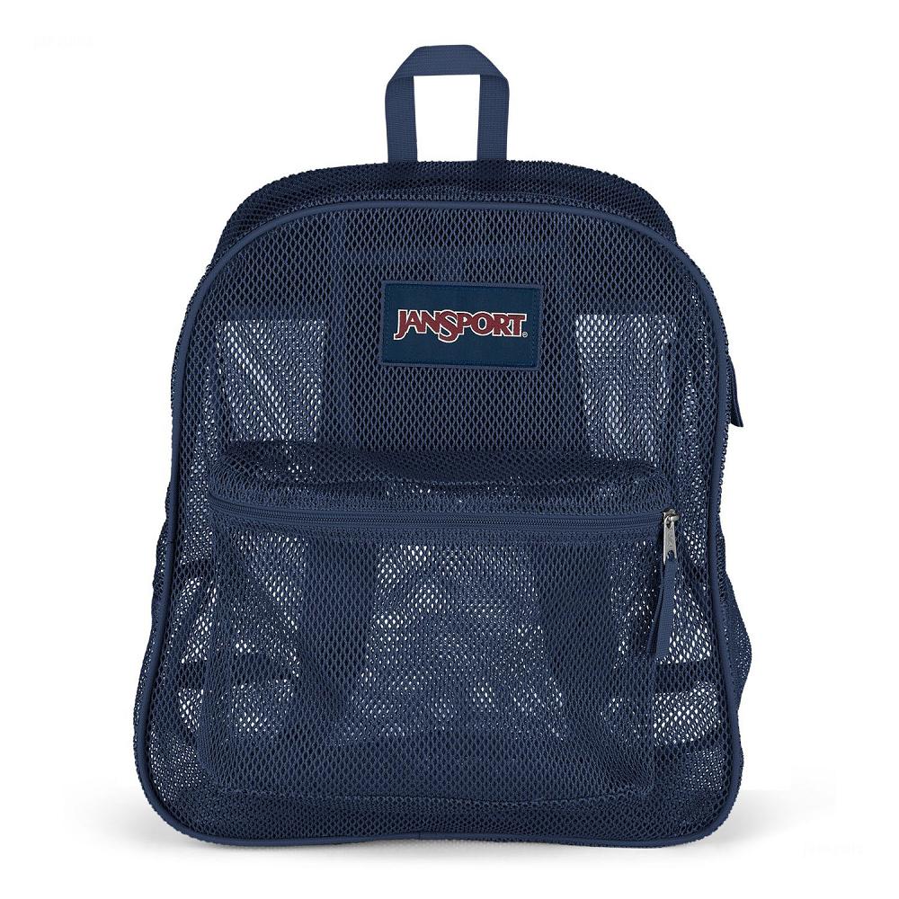 Navy JanSport Mesh Pack School Backpacks | IL_JS287