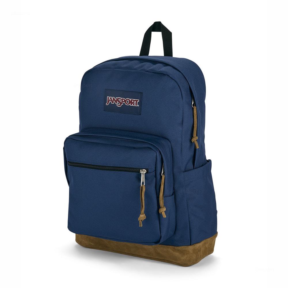 Navy JanSport Right Pack Laptop Backpacks | IL_JS044