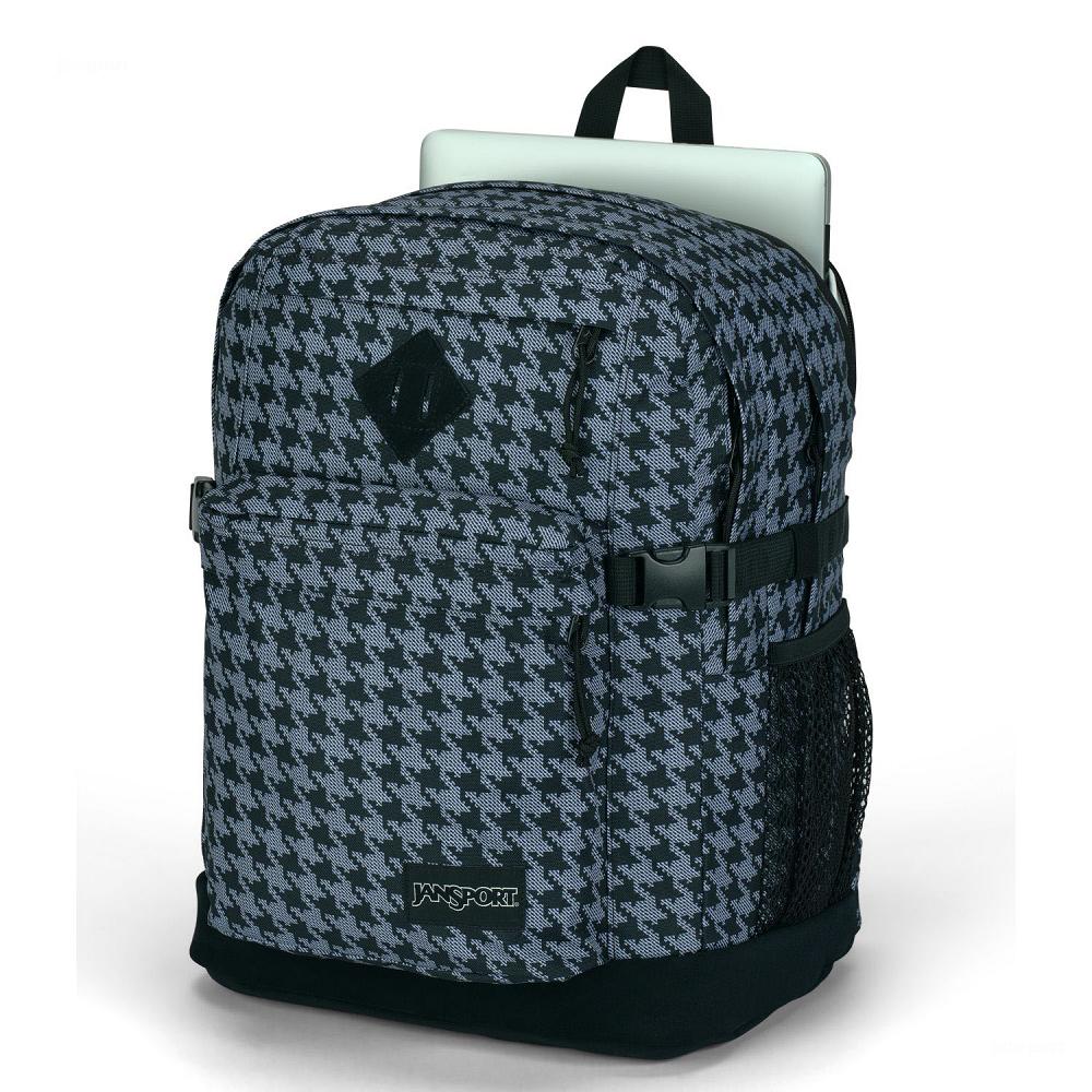 Navy JanSport SUEDE CAMPUS School Backpacks | IL_JS573