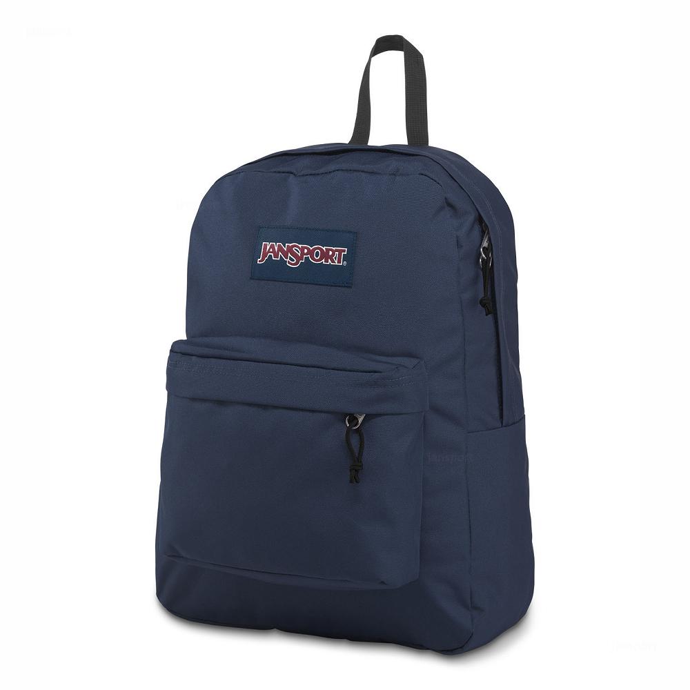 Navy JanSport SuperBreak® School Backpacks | IL_JS152