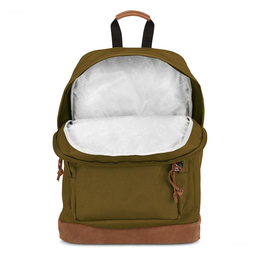 Olive JanSport Right Pack Premium Laptop Backpacks | IL_JS325