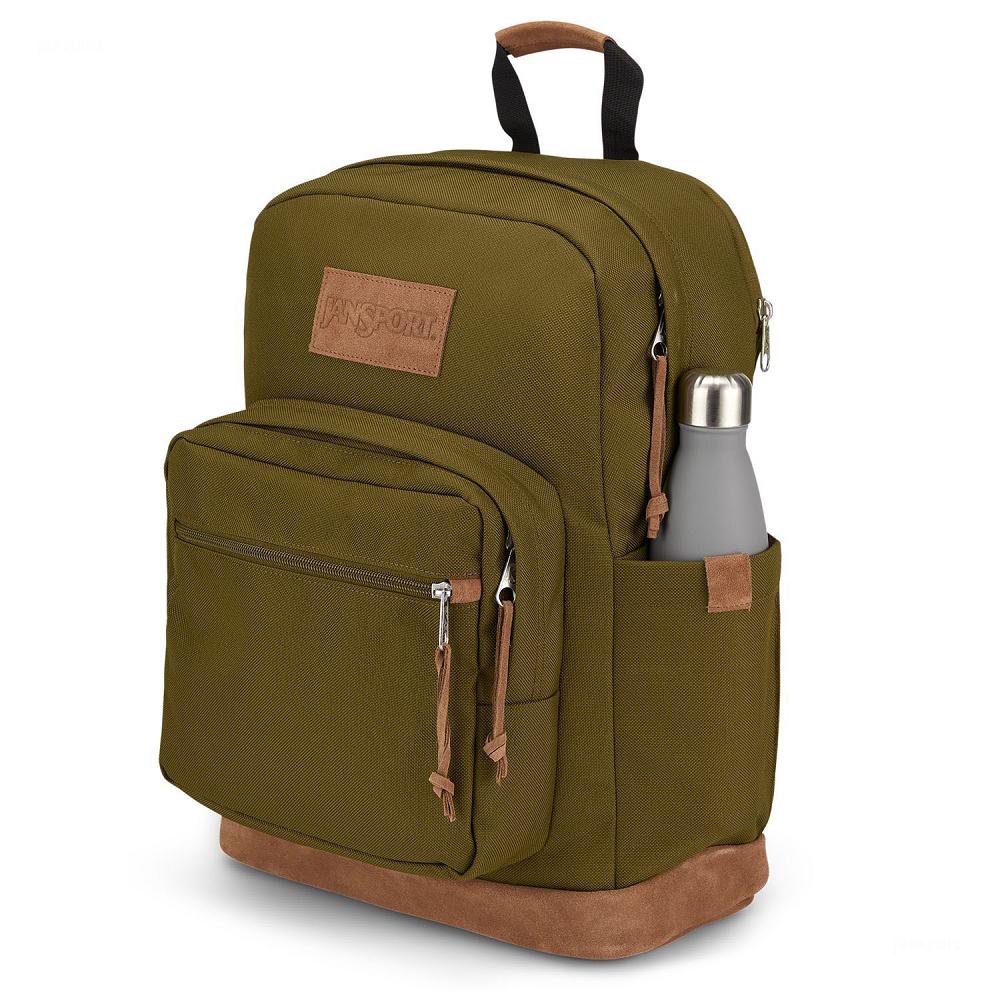 Olive JanSport Right Pack Premium Laptop Backpacks | IL_JS325