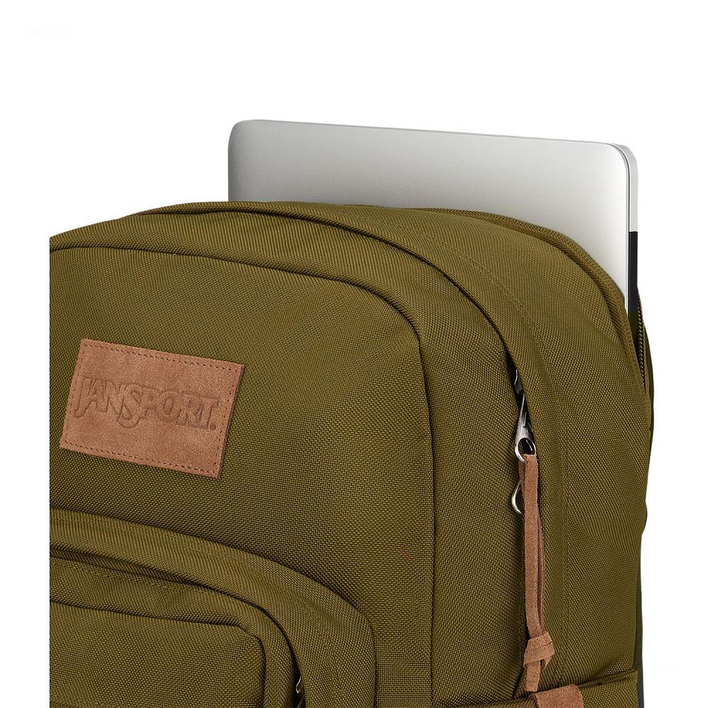 Olive JanSport Right Pack Premium Laptop Backpacks | IL_JS325