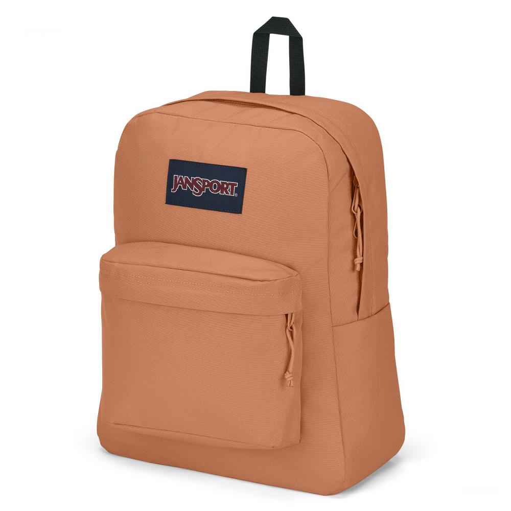 Orange JanSport SuperBreak® Plus School Backpacks | IL_JS503