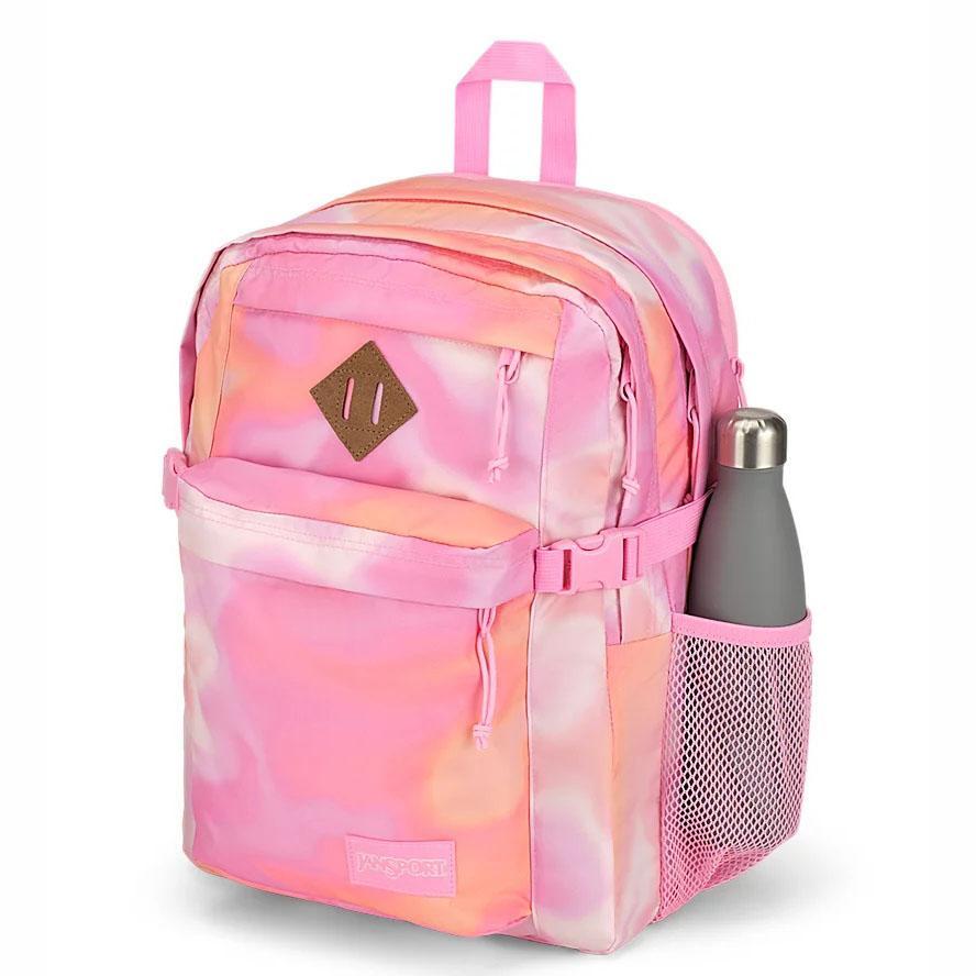 Pink JanSport Main Campus School Backpacks | IL_JS549