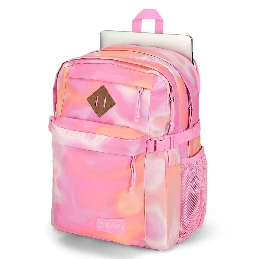 Pink JanSport Main Campus School Backpacks | IL_JS549