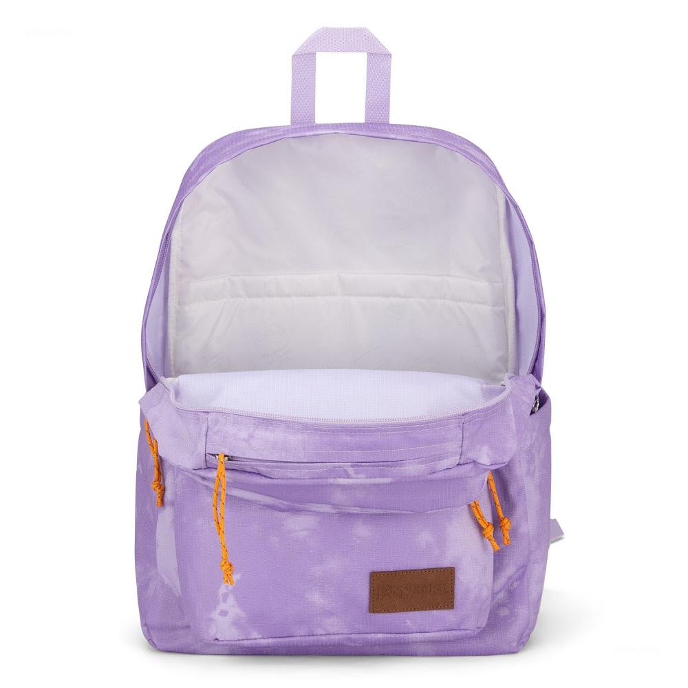 Purple JanSport Double Break School Backpacks | IL_JS114