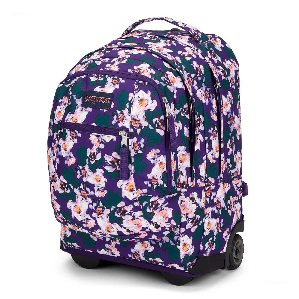 Purple JanSport Driver 8 Rolling Backpacks | IL_JS09B